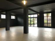 inside view of grant's distillery entry of pillars, bifold doors and aluminium windows