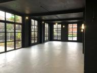  inside grant's distillery entry way viewing newly installed bifold doors and aluminum windows